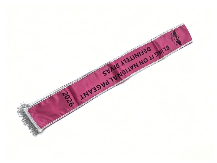 Beauty Pageant Sash high quality